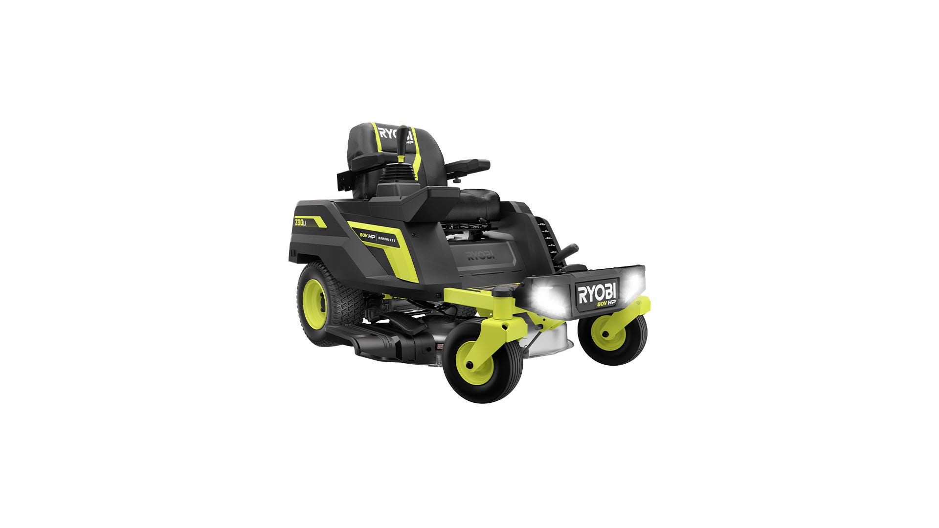 A li-ion battery powered electric lawn mower
