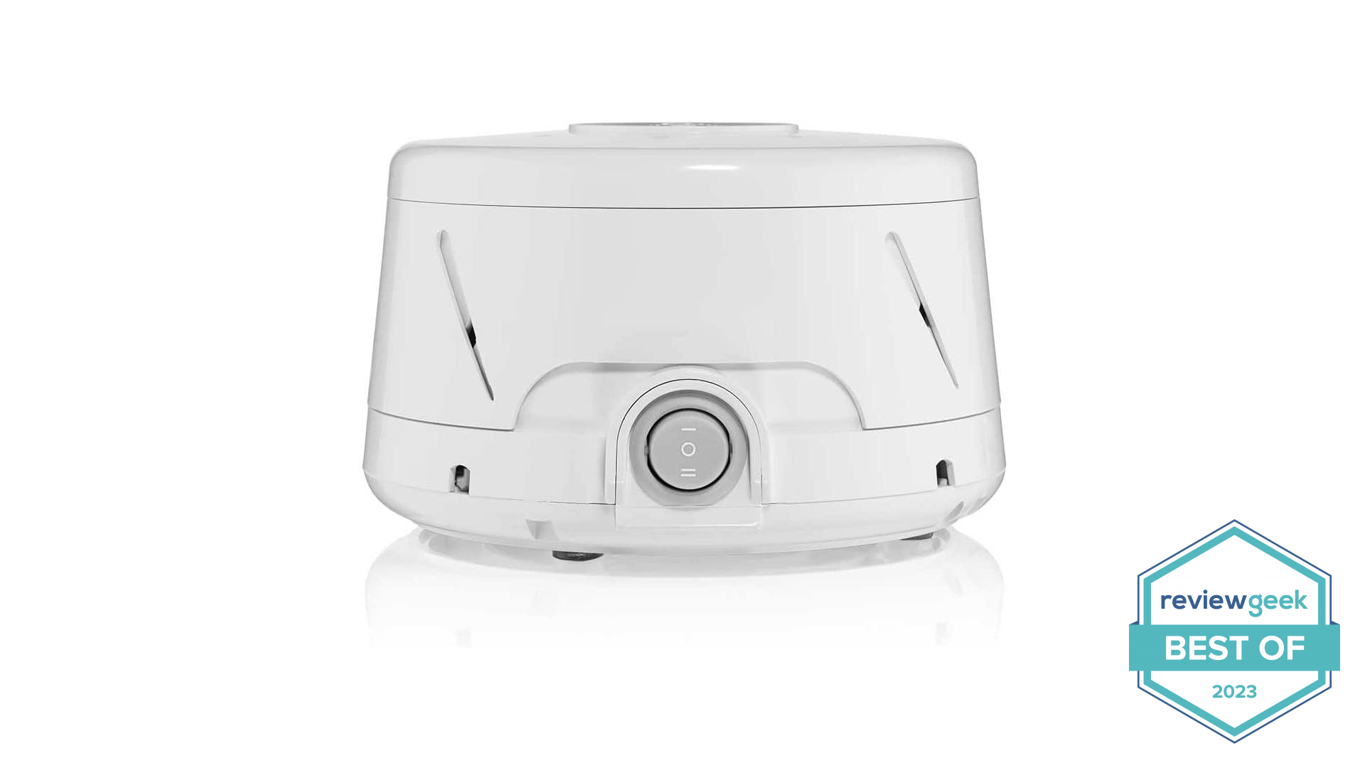 Marpac Dohm Classic White Noise Machine With Real Fan on white background